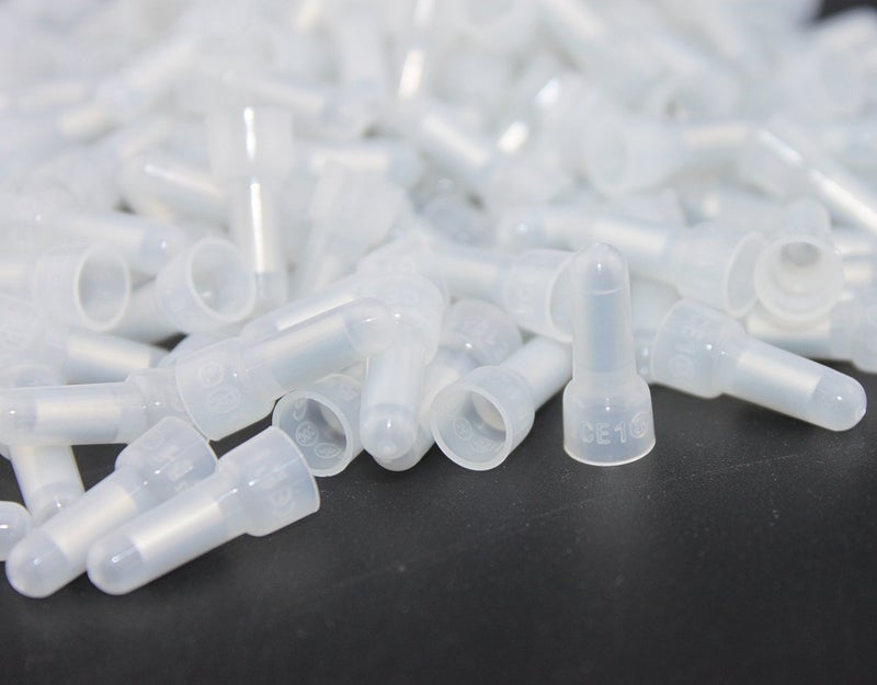 Rextin 1000pcs Closed End Wire Crimp Connectors 1000pcs Protective Wire Crimp Cap Wire connectors Terminals CE1 (CE1) - Image 1
